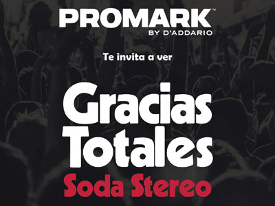 Promark Sorteo Soda Stereo - Mj Music